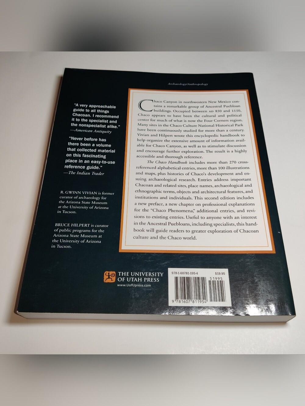The Chaco Handbook 2nd Edition R Gwinn Vivian Bruce Hilpert Paperback Book - Picture 2 of 2
